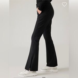 Athleta Stellar Flare Trouser Pant // Black #486208